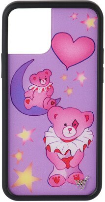 Wildflower Cases Purple Harlequin Bear Hug iPhone 12/12 Pro Case