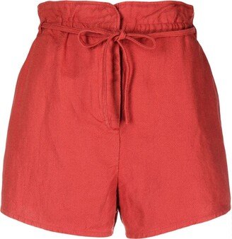 Wilow drawstring cotton shorts