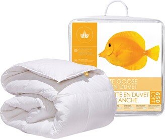 650 Loft White Goose Down Duvet Summer Weight