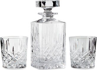 Markham Square Decanter & Two Double Old-Fashioned Glasses