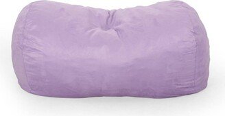 6.5' Inkom Modern Microfiber Pastel Bean Bag