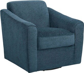 Cassie Swivel Arm Chair Navy - OSP Home Furnishings