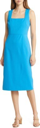 Domeja Square Neck Sheath Dress