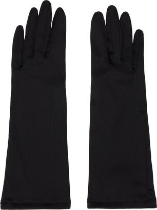 Black Short Gloves