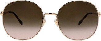 Round Frame Sunglasses-BK