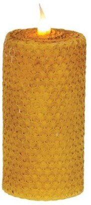 Wrapped Honeycomb LED Pillar 2 x 4 - H- 4.00 in. W- 2.00 in. L- 2.00 in.