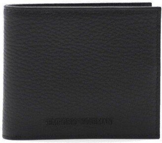 Logo Detailed Bi-fold Wallet-AB