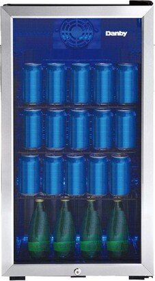 DBC117A1BSSDB-6 3.1 cu. ft. Free-Standing Beverage Center in Stainless Steel