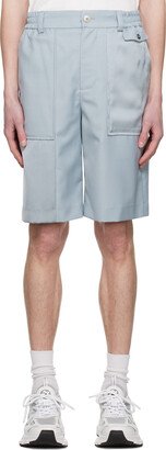 Gray Panel Shorts