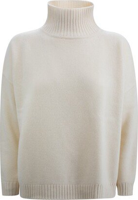 Turtleneck Long-Sleeved Jumper-AY