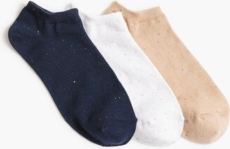 Women's Flecked Ankle Socks Three-Pack