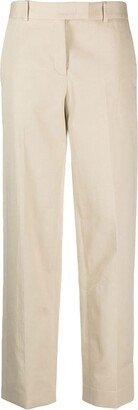 Straight-Leg Cut Trousers-AE