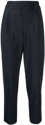 Tapered Virgin-Wool Trousers-AA