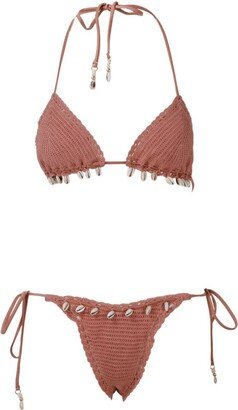 Cassia Crochet Bikini Two-Piece Set