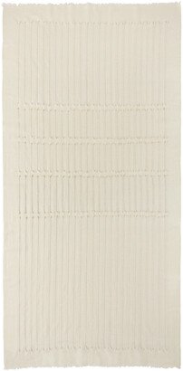 Studio Variously Off-White Verio Throw