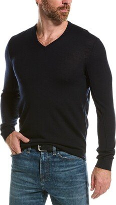 Slim Fit Wool V-Neck Sweater