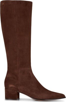 45mm Knee-High Suede Boots