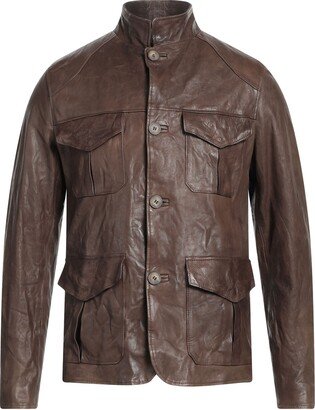 KEN BARRELL Jacket Brown