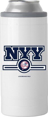 New York Yankees 12 Oz Letterman Slim Can Cooler