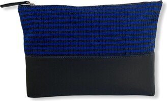 Maria Aristidou Unisex Play Pouch - Charcoal, Electric Blue