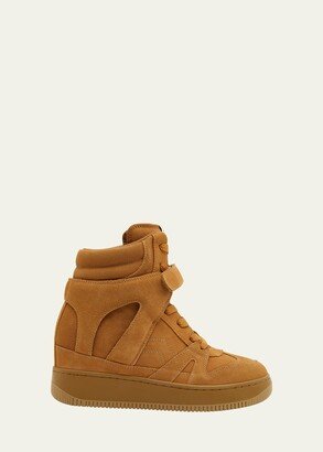 Ellyn Suede High-Top Fashion Sneakers