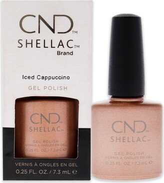 Shellac Nail Color - Iced Cappuccino by for Women - 0.25 oz Nail Polish