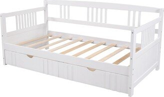 Twin Size Daybed Wood Bed-AC