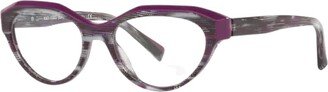 A03098 - Black / Purple Glasses
