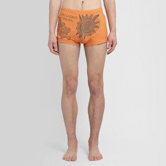 Man Orange Swimwear