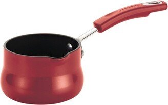 Classic Brights 0.75qt Hard Enamel Nonstick Butter Warmer Red