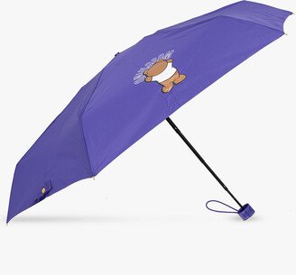 Folding Umbrella With Logo Unisex - Purple-AB