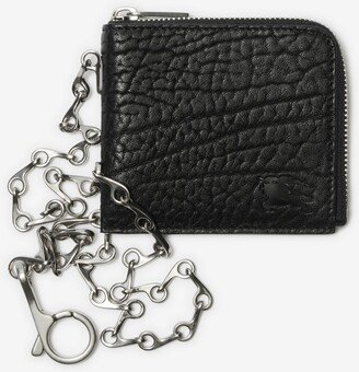 Leather B Chain Wallet