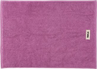 Pink Organic Cotton Bath Mat