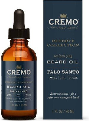 Cremo Palo Santo Beard Oil - 1 fl oz