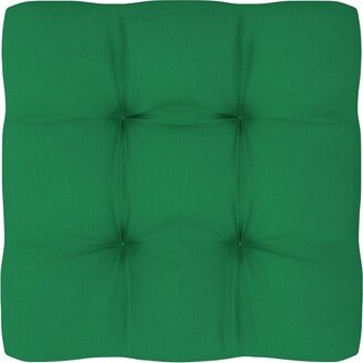 Pallet Cushion Green 31.5x31.5x4.7 Fabric