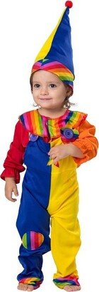 Dress Up America Clown Costume for Toddlers - 0-6 Months