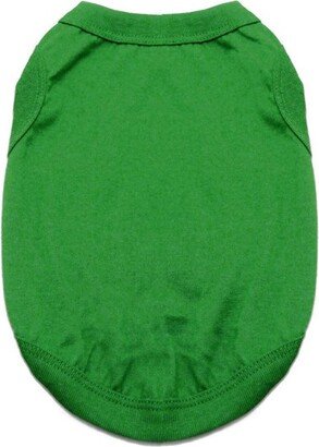 Doggie Design 100% Cotton Dog Tank - Emerald Green(Small)