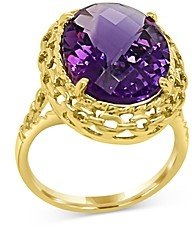 Amethyst Ring in 14K Yellow Gold - 100% Exclusive