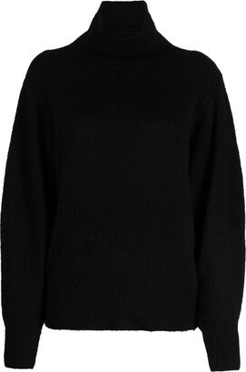 Lyrical brushed wool blend jumper