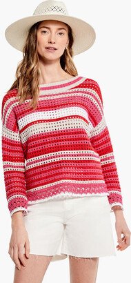 Colorful Crochet Sweater