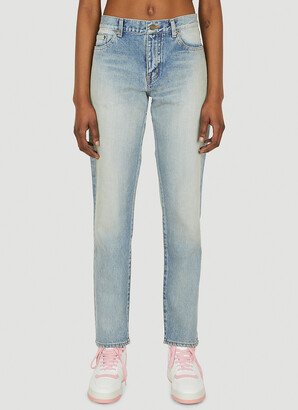 Boyfriend Jeans - Woman Jeans Blue 28