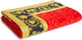 I Love Baroque beach towel-AA