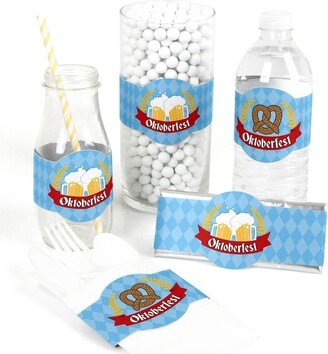 Big Dot Of Happiness Oktoberfest - Beer Festival Party Diy Wrapper Favors and Decorations - Set of 15