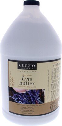 Ultra Sheer Lyte Butter - Lavender and Chamomile by Cuccio Naturale for Unisex - 1 Gallon Body Butter