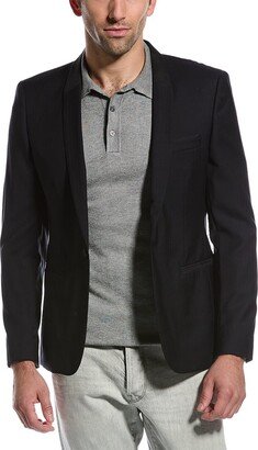 Wool & Mohair-Blend Blazer