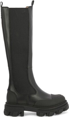 Knee-High Chelsea Boots