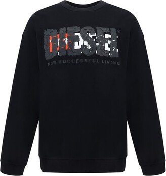 Logo Printed Crewneck Sweatshirt-BT