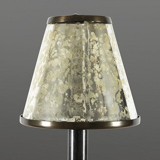 Mercury Glass Chandelier Shade