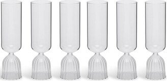 Ichendorf Milano Tutu set-of-six champagne flutes