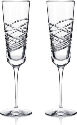 Aran Flute Glasses, Set of 2